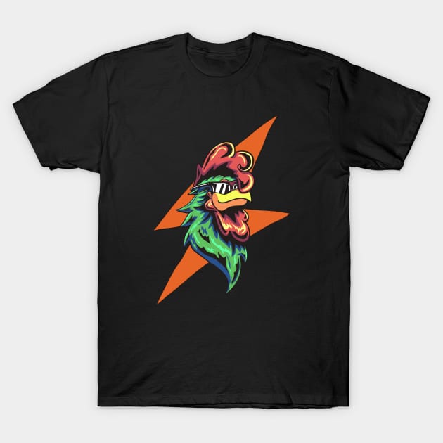 Cool Chicken T-Shirt by bonbon